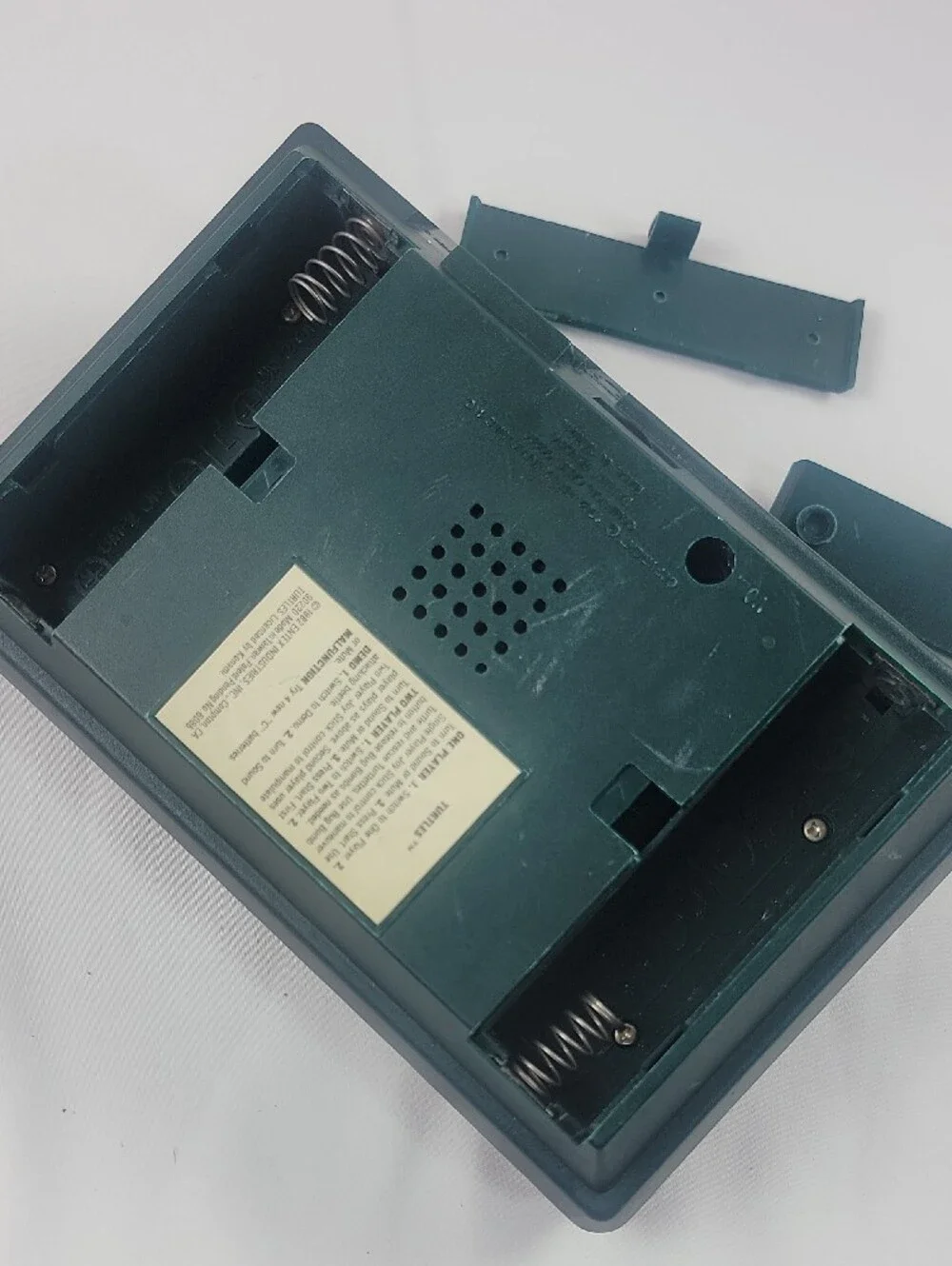 Vintage ENTEX TURTLES No. 6086 Electronic Handheld  video game  VERY RARE